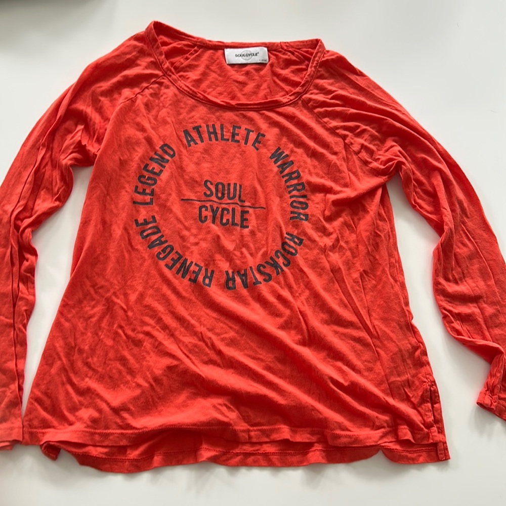 SOUL CYCLE long sleeve tshirt